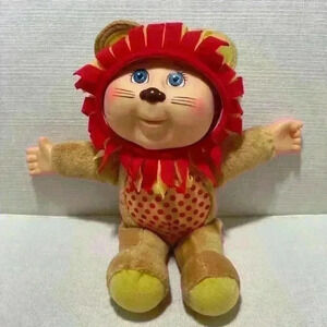 Lion Cabbage Patch Kids Doll Plush Stuffed Animal Baby Dressed as Lion C…